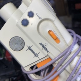 Interact Starfire Light Gun For Dream Cast +House Of The Dead And VMU Included!