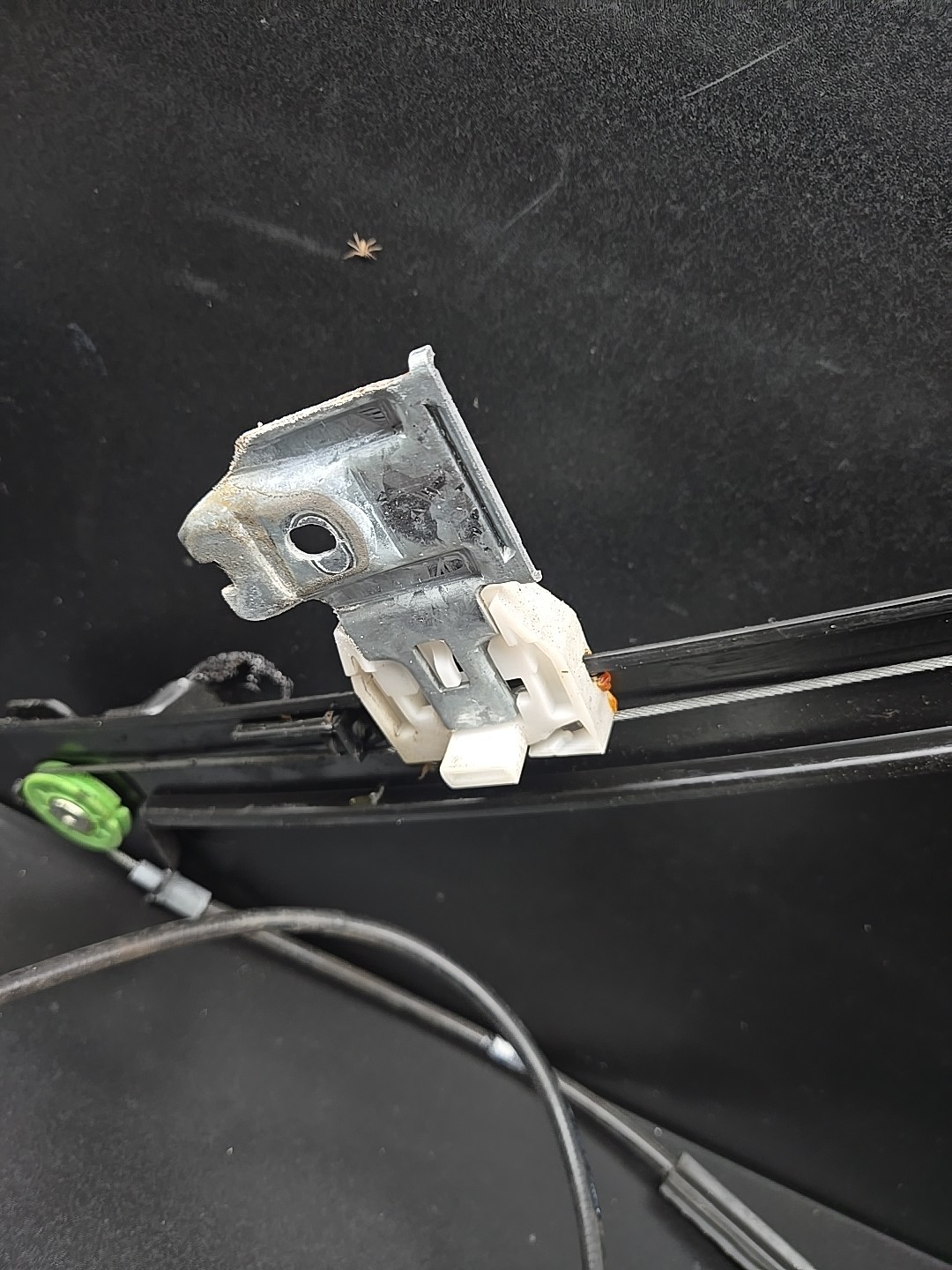 03-13 Maserati Quattroporte M139 Rear Right Side Window Regulator with Motor OEM
