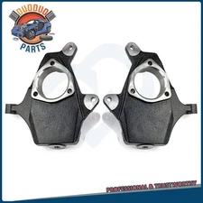 For 2007-2017 Chevy GMC Silverado Sierra 1500 WD 2''Drop Lowering Spindles kit