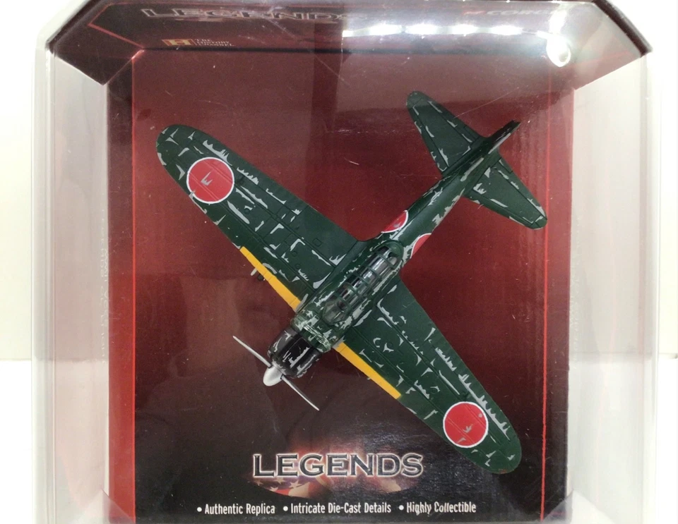 Corgi Legends 1:72 WWII Aces Mitsubishi Zero Shoichi Sugita Rabaul 1943 HC33106 - Image 4 of 4