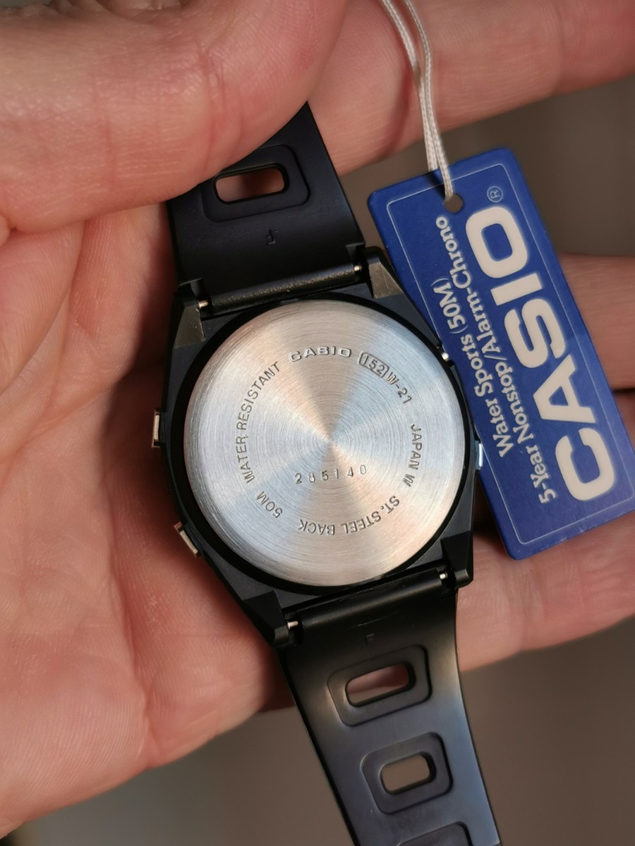 Casio Marlin Leftie W-21 N.O.S | eBay