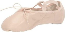 Capezio Canvas Juliet Ballet Shoe Ballet Flat Light Pink 11.5 M Womens 2028A