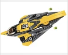 LEGO Star Wars: Anakin's Jedi Starfighter 75214 100% Complete Build NO MINIFIGS