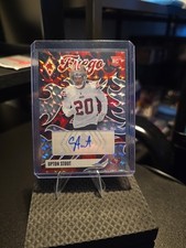 2025 Panini Phoenix - Fuego Signatures Upton Stout #FUS-53 (AU, RC)