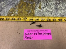 02-09 Trailblazer Rear  Door Panel Pull Screws/Bolts Set Of 2
