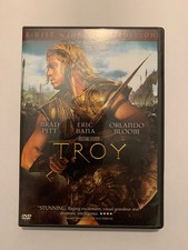 Troy 2004 DVD - 2 Disc Widescreen Edition - Used Like New- All Original -
