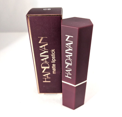 Handaiyan Velvet Matte Lipstick Shade 06 (H1001) Long-Lasting   New in Box