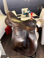 Pessoa Brown Leather All Purpose Horse Saddle - All Purpose Saddle Sub-Type