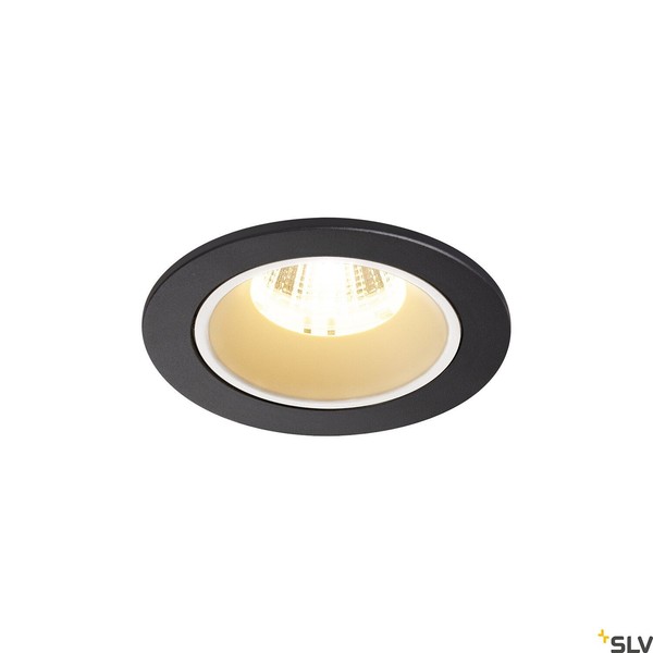 Weiß Schwarz Moderne Einbauleuchte Downlight Lampe 3000K 730 Lm IP20 120°-image