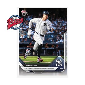 topps now アーロン ジャッジ ベーブルース topps now アーロン