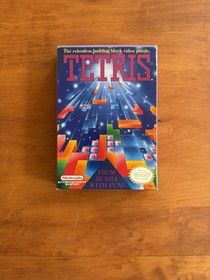 Tetris (Nintendo NES) Excellent Condition CIB Complete & Tested - Ships Fast