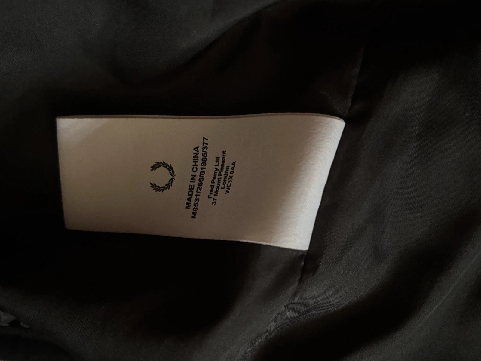 Fred perry jacket - product detail image 5