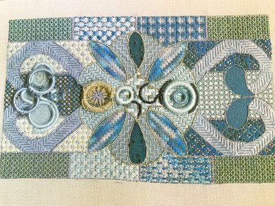 Joan Thomasson Arctic Evening Purse Needlepoint Stitch Guide 2006 NO Canvas New
