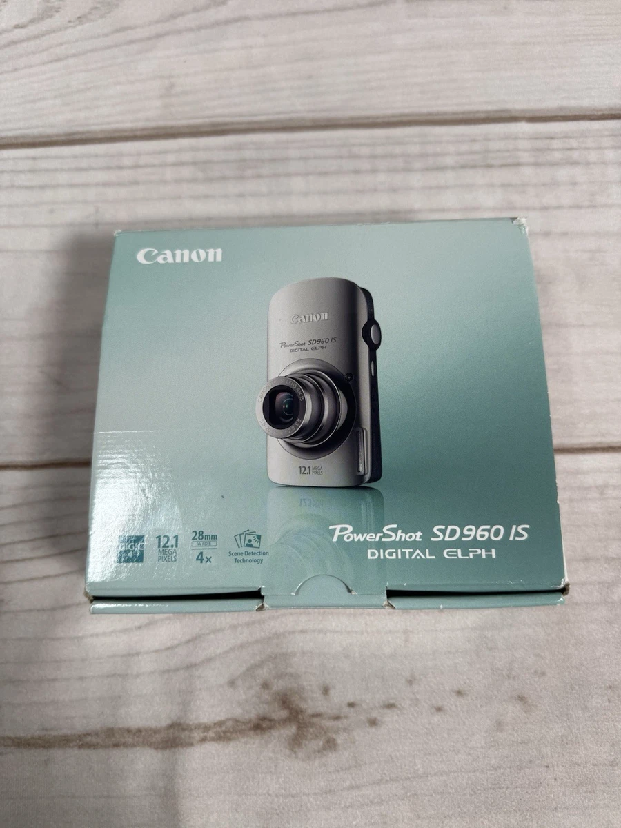 Canon IXY Digital 510 IS (PowerShot SD960 IS) – Oro – Fotocamera Compatta Giapponese – Come Nuova