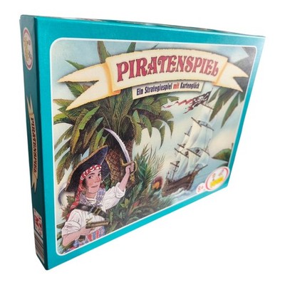 Piratenspiel Brettspiel F.X. Schmid Emil + Lotta Strategiespiel vollständig TOP