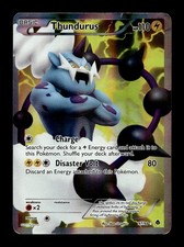 Thundurus (97 Full Art) Emerging Powers #97 (2011) Ultra Rare Holo HP Pokemon