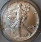 1991 PCGS MS69  WTC GROUND ZERO RECOVERY COIN  9/11/2001 25 yrs ago $1 ASE