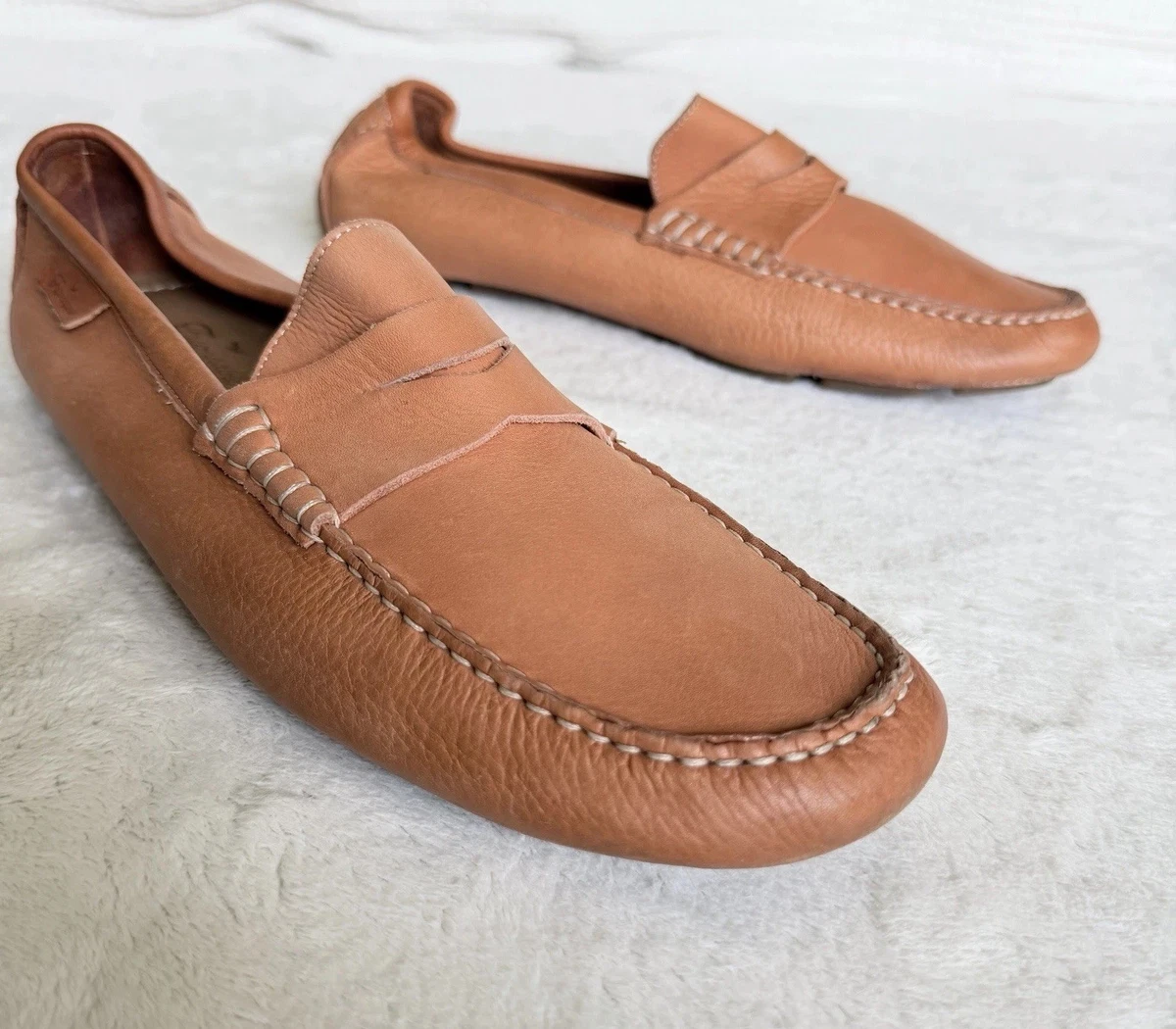 Faconnable Albert Goldberg Tan Leather‎ Brogue Oxford Shoes Mens 11 E faconnable shoes products for sale | eBay main image 3