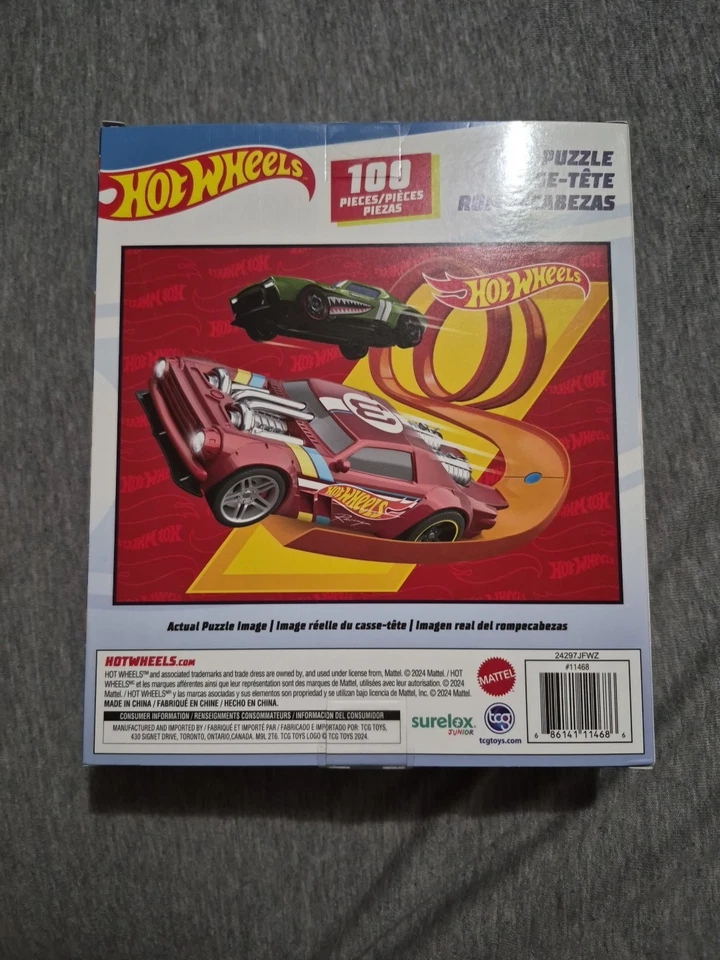 Hot Wheels Puzzle 100 Piece Puzzle - Image 2 of 2