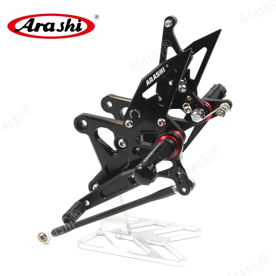 Pour Kawasaki Ninja ZX6R ZX636 2005 2006 Arashi Repose-pieds avant de course - Photo 4/4