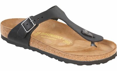 未使用【27cm】BIRKENSTOCK GIZEH Gizeh Big Buckle Natural Leather Patent High Shine Surf