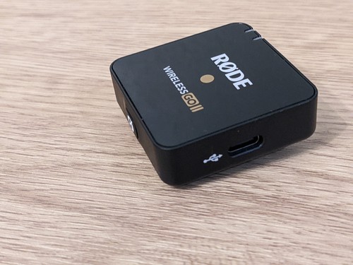 Nadajnik TYLKO Rode Wireless Go II 2 Podwójny mikrofon bezprzewodowy TX Mic (czarny) - Zdjęcie 7 z 10