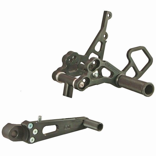 SUZUKI 20112019 GSXR 600 WOODCRAFT RACING REARSETS / FOOTPEGS