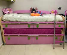 Letti Cameretta Moretti bambine/ragazze con cassettoni