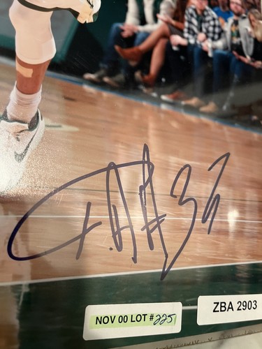 Giannis Antetokounmpo signiertes Foto frühe Rookie Ära vollständige Signatur mit Insc. BAS - Bild 3 von 5