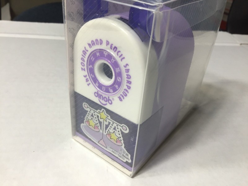 The zodiac Libra Single Hole Hand Crank Pencil Sharpener  Child Pencil Peeling