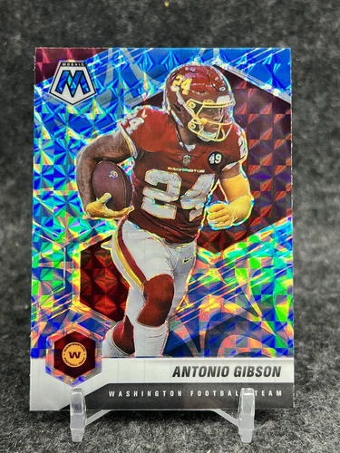 2021 Mosaic Football ANTONIO GIBSON Blue Mosaic #200 Washington Football Team