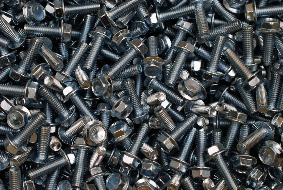 LEXAR INDUSTRIAL (150) Serrated Flange 5/16-18 x 1 Grade 5 IHW Hex Bolt Cap Screw Zinc