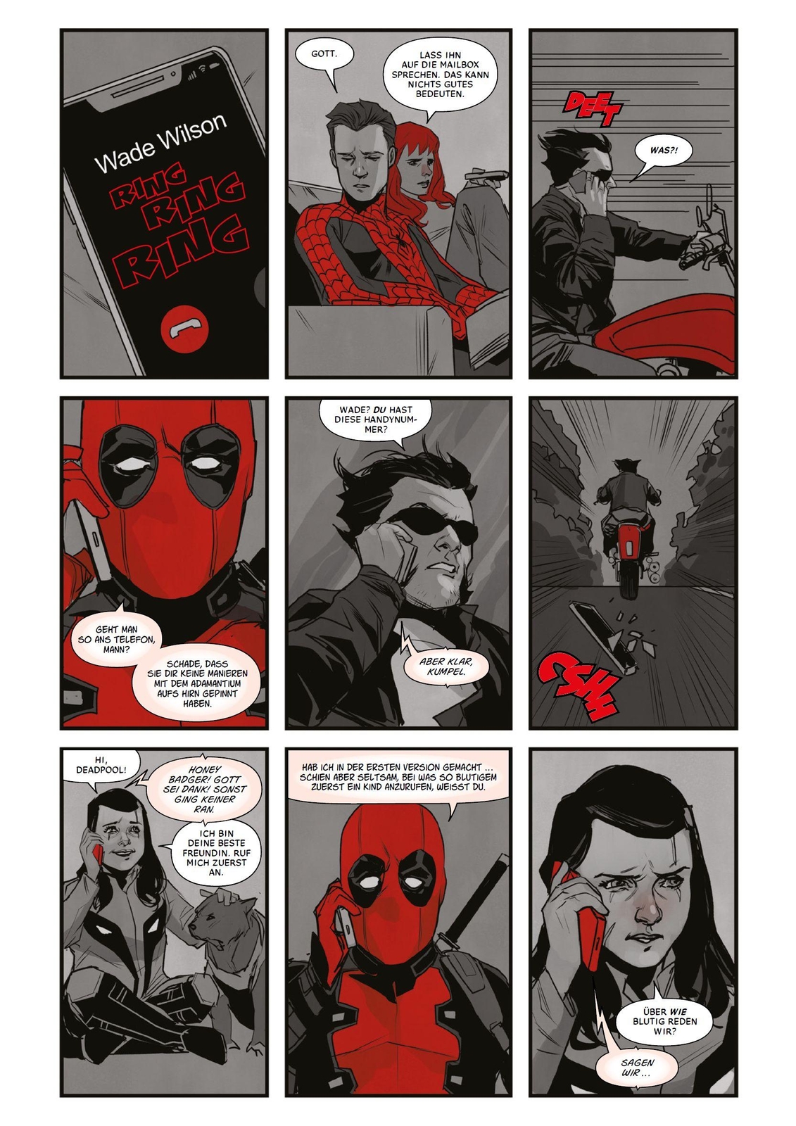 Thumbnail - Deadpool: Schwarz, Weiß & Blut Ed Brisson