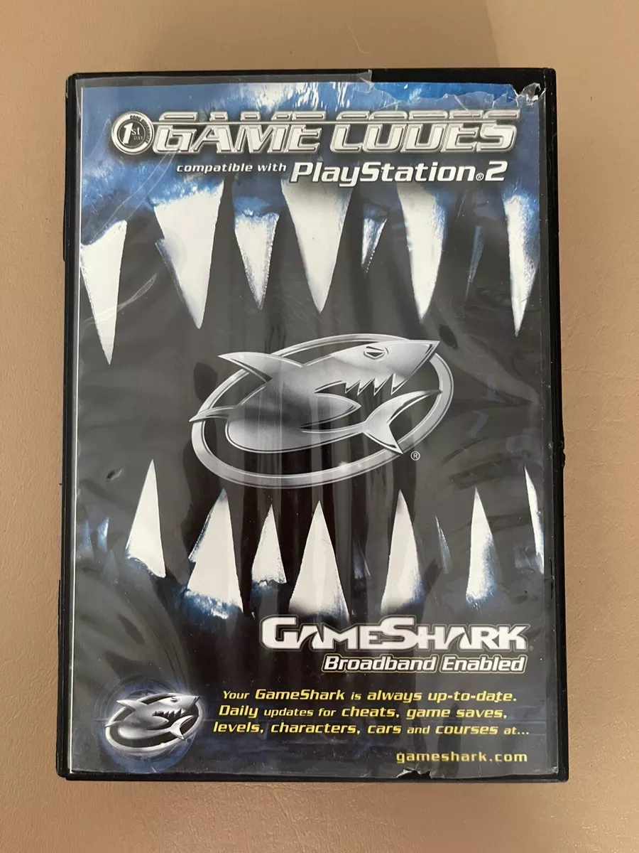 GameShark Game Codes for PlayStation 2 Broadband Enabled