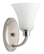1-Light Brushed Nickel (JOY COLLECTION) Vanit...
