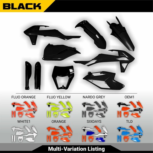 Plastic Body Kit KTM XC-W EXC EXC-F 2017 2018 2019 125/150/250/300/350/450/500 - Picture 1 of 18