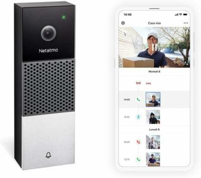Intelligente Video-Gegensprechanlage Netatmo NDB01-IT