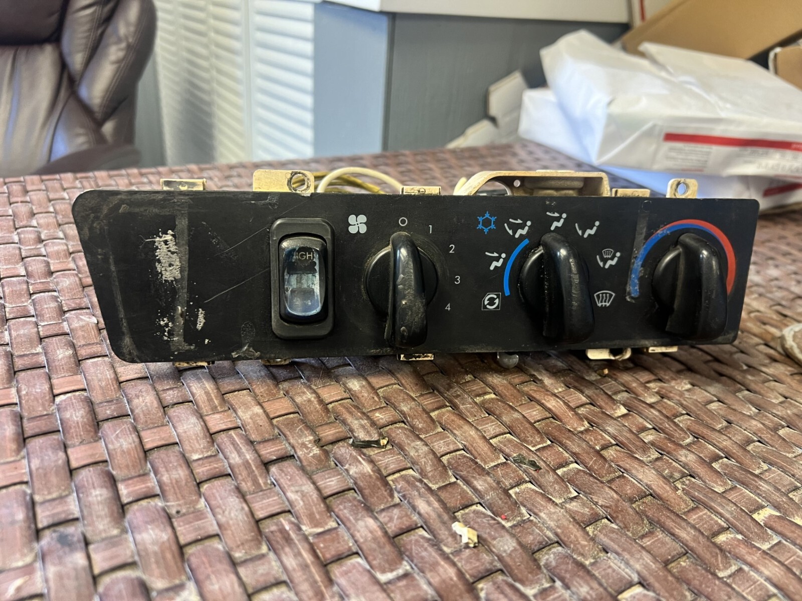 19962001 Freightliner C120 Century Heater A/C Temperature Controls Used P/N eBay