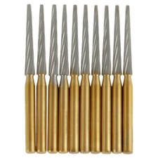 10 Dental Orthodontic Debonding Carbide Burs Finishing Taper FG8104 Remove Resin