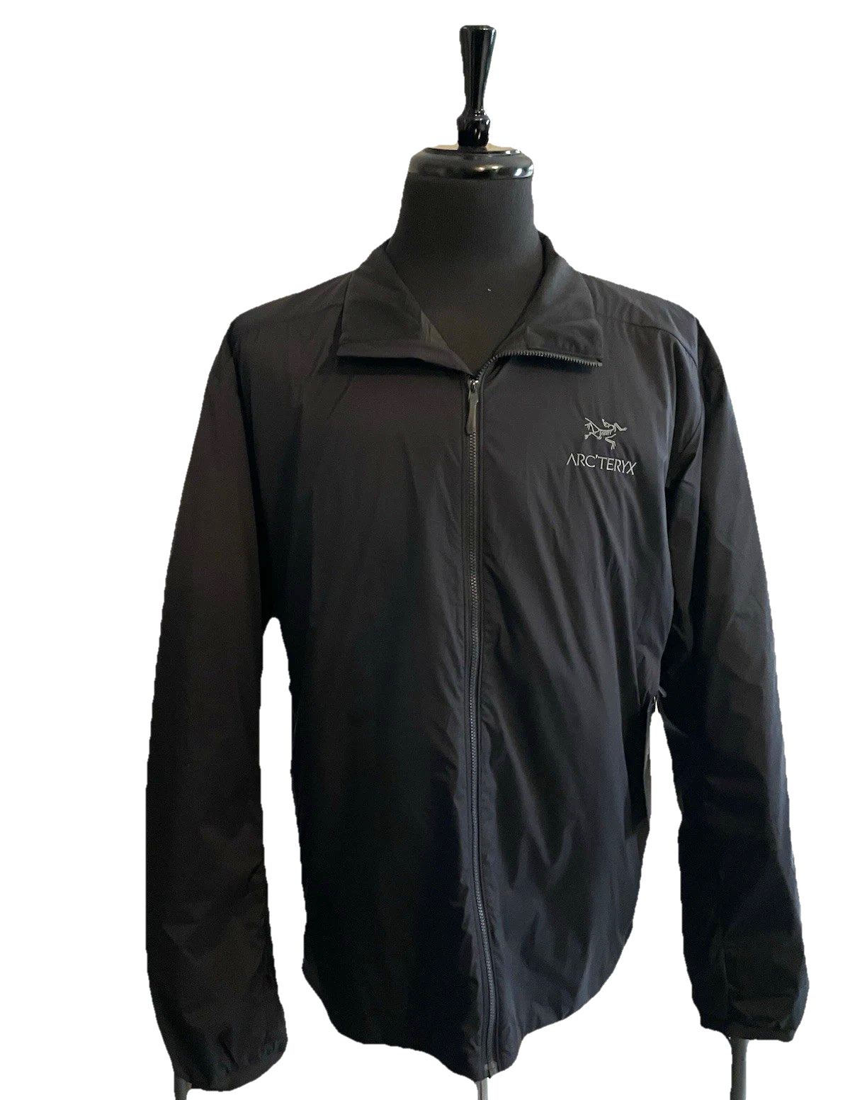 Giacca Arc'teryx Atom LT uomo XL nera nuova con etichetta isolata outdoor attiva full zip