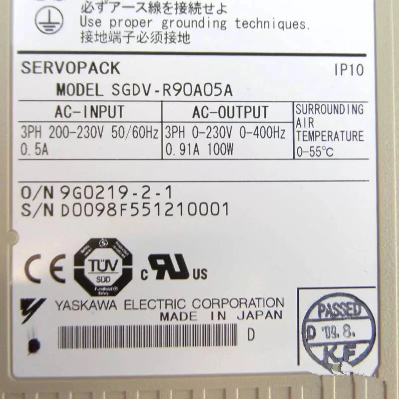 New Yaskawa SGDV-R90A05A Servo Drive SGDVR90A05A Expedited Shipping 1PC - Image 2 of 4