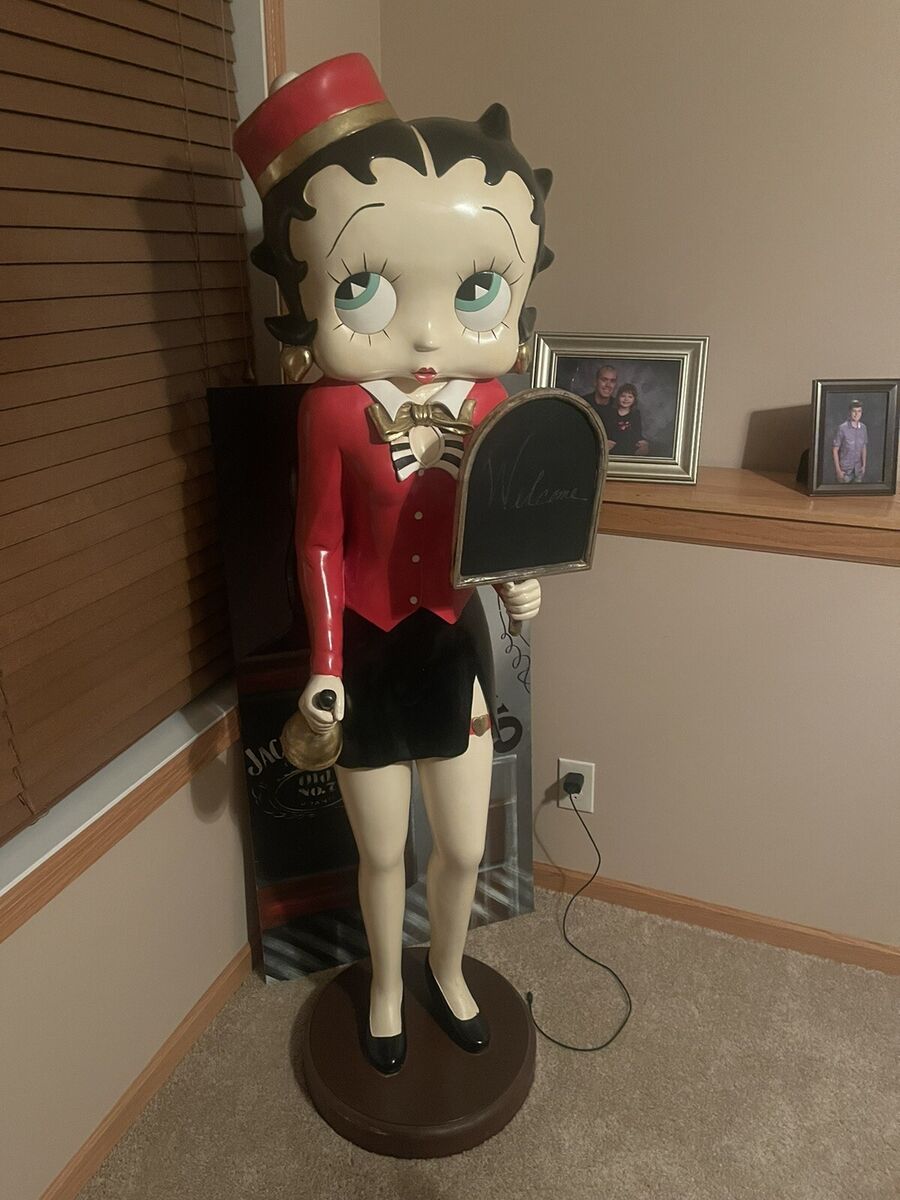 Betty Boop statue life size figure Betty chan vintage Betty Boop statue life size figure Betty chan vintage