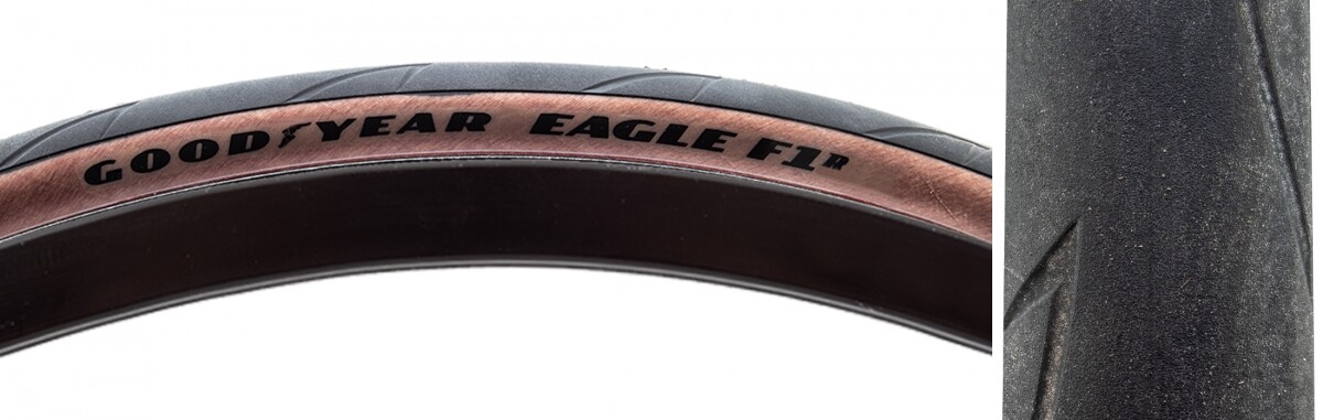 Goodyear Eagle F1 R 700x25 Бескамерный TPI 100 Bk/Ysk