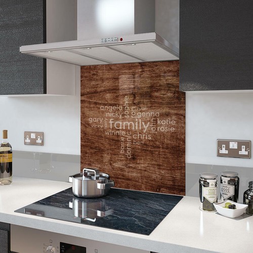 Premier Range Your Own Word Collage On A Glass Splashback - Picture 2 of 4