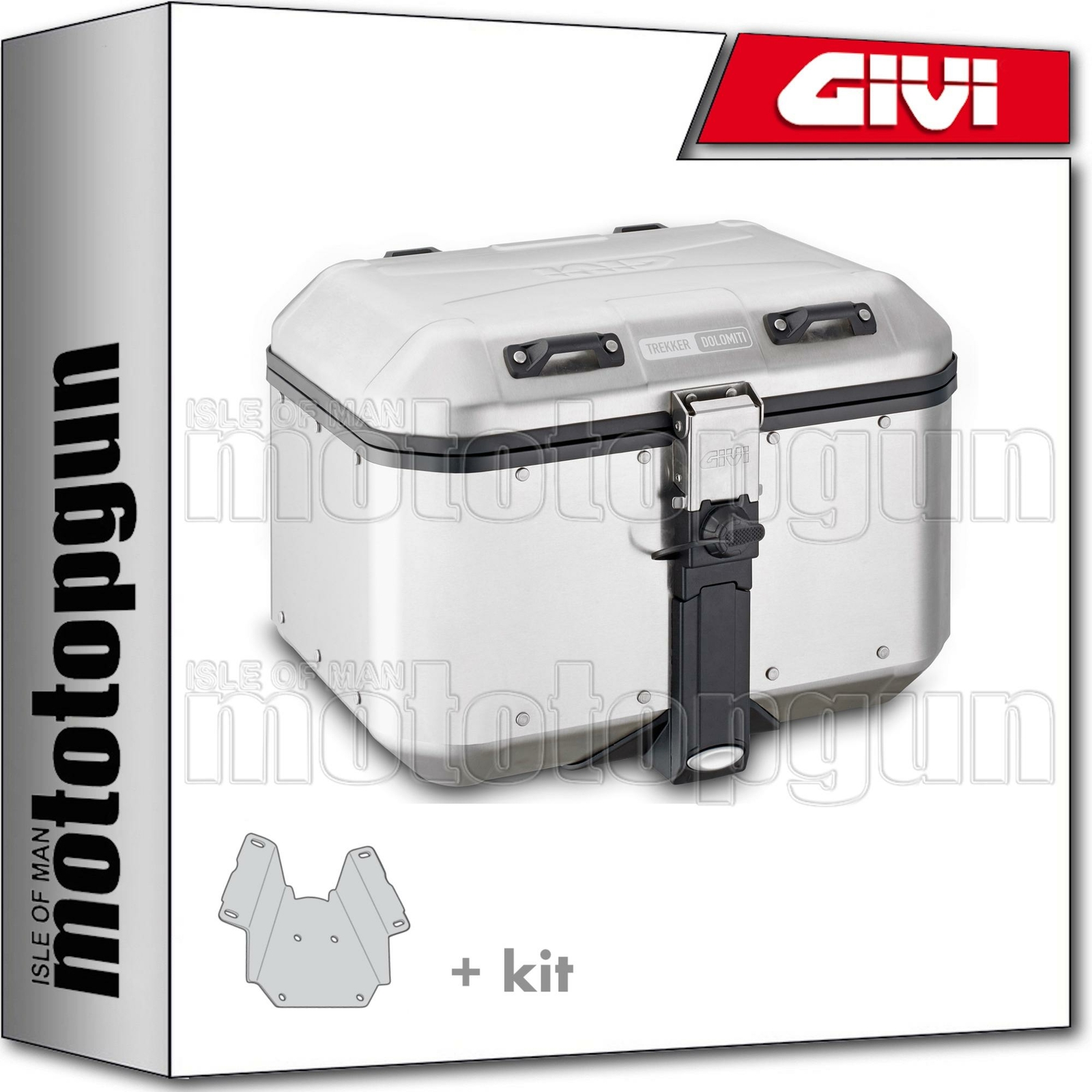GIVI BAULETTO TREKKER DOLOMITI DLM46A + PORTAPACCO BMW C 650 SPORT 2019 19