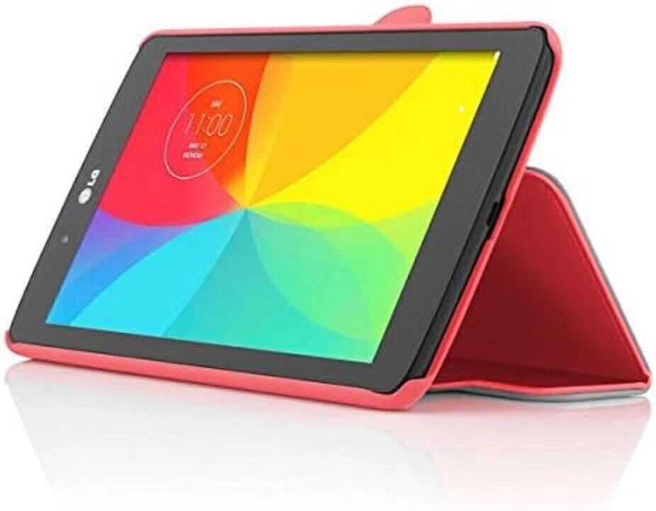 Funda rígida tipo folio Incipio Lexington para LG G Pad 7.0, rosa Foto 2 de 4