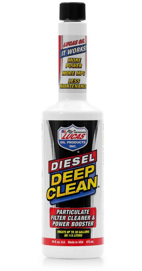 Lucas Oil Diesel Deep Clean Fuel Additive 16oz. LUC10872