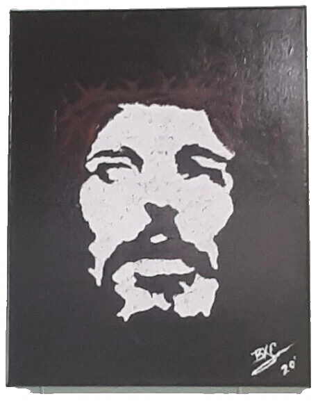 Pinturas abstractas de arte religioso de lona