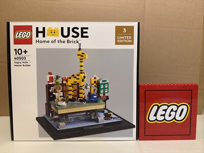 LEGO House Exclusive 40503 Dagny Holm Master Builder, Limited Ed new  sealed UK