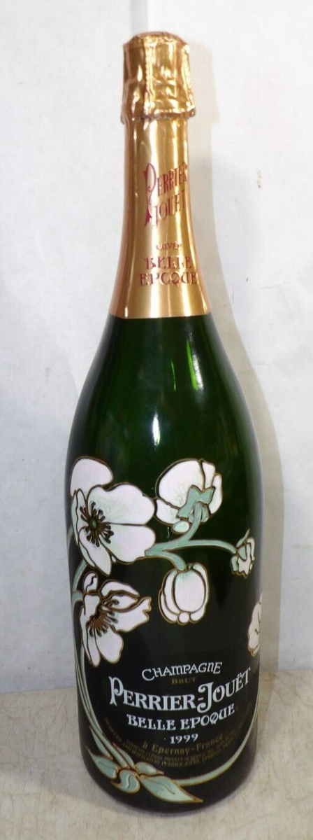 Vintage 1999 Perrier Jouet Floral Champagne Dummy Empty Bottle